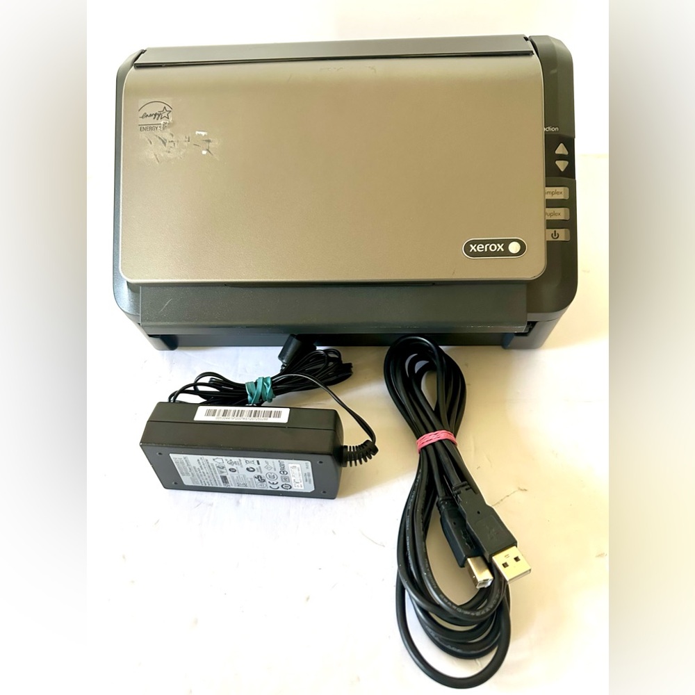 Xerox DocuMate 3125 Color Desktop Duplex High Speed Document Scanner for PC MAC